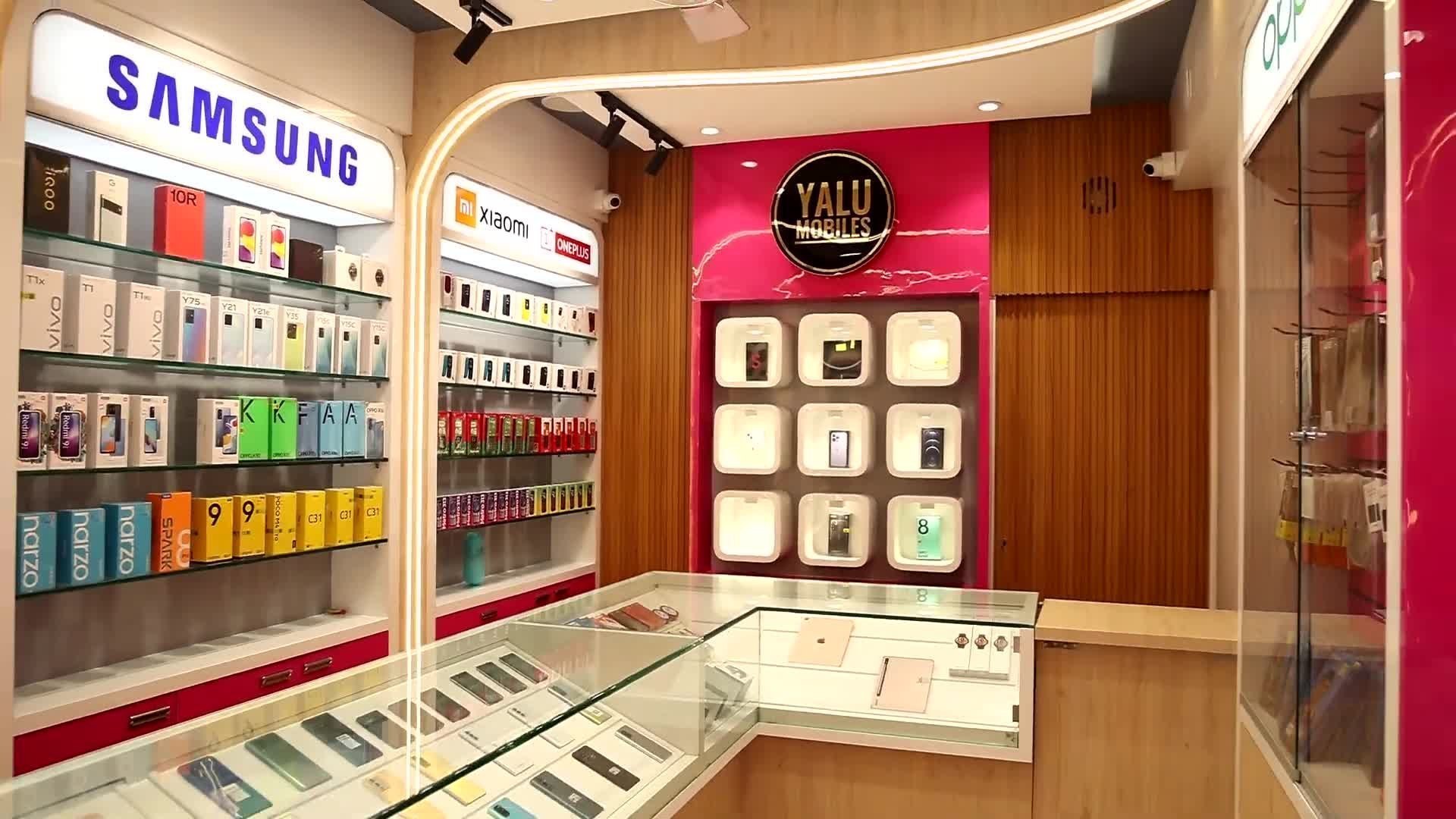 Mobile Shop Interior Design